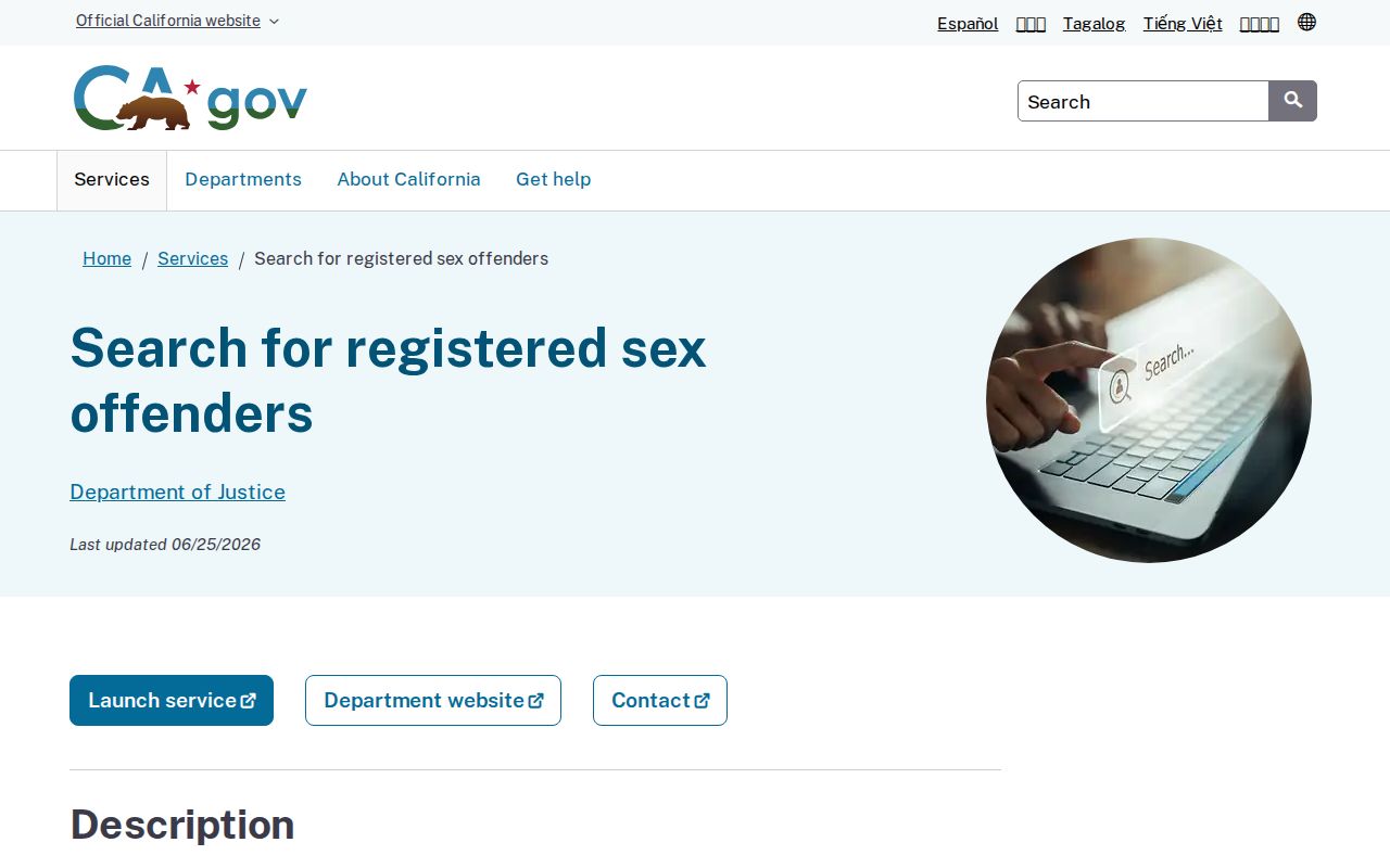 Glendora voter registration records California public safety lookup service page