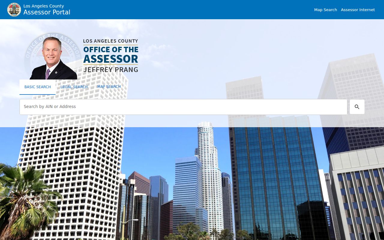 Glendora people search through Los Angeles County Assessor Portal